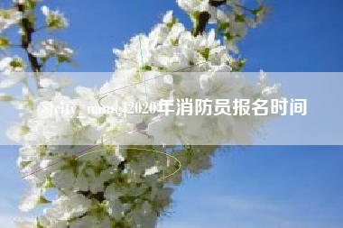 文山2020年消防员报名时间