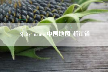 文山中国地图 浙江省