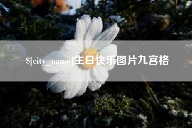 文山生日快乐图片九宫格