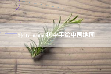 文山初中手绘中国地图