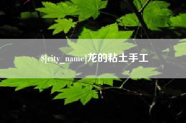 文山龙的粘土手工