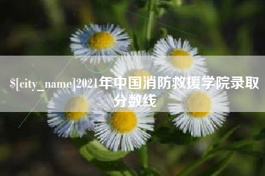 文山2021年中国消防救援学院录取分数线