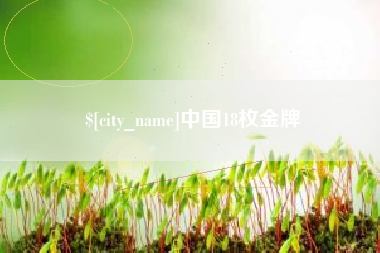 文山中国18枚金牌