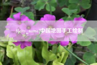 文山中国地图手工绘制