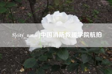 文山中国消防救援学院航拍