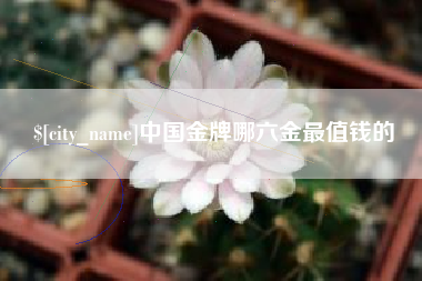 文山中国金牌哪六金最值钱的