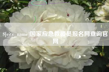 文山国家应急救援员报名网查询官网